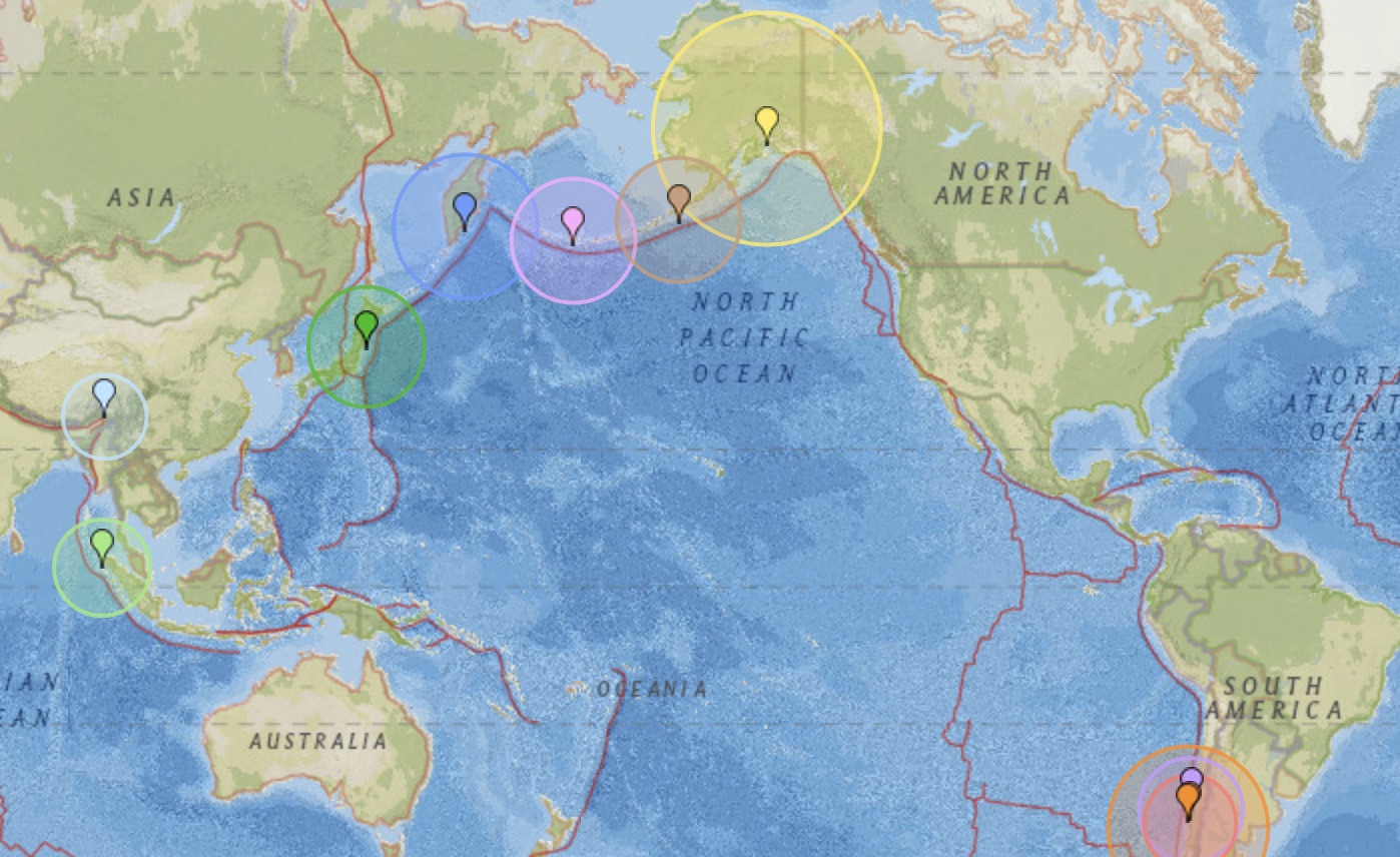 4.6 magnitude earthquake near southeast of Australia 20230822 0505